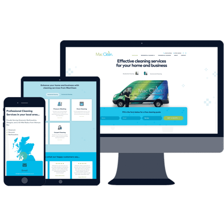 project macclean web responsive
